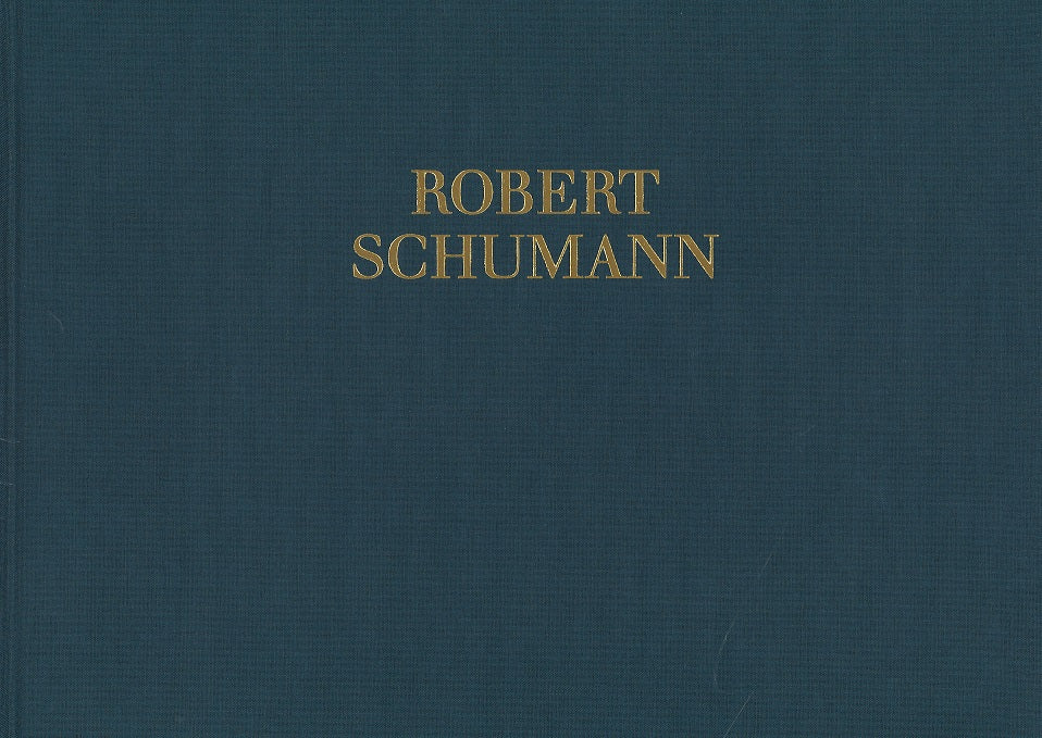 Schumann, Samtliche Werke 7/3/1: Studien (Schott)