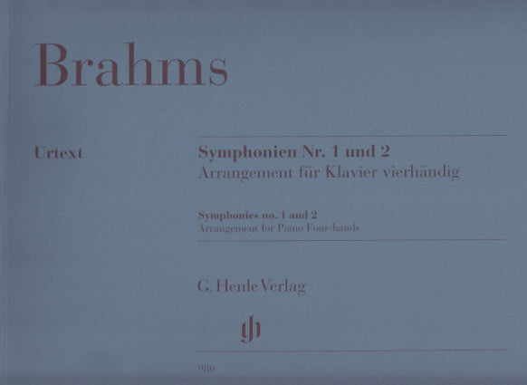 Brahms, Symphonien Nr. 1, 2 (Henle)