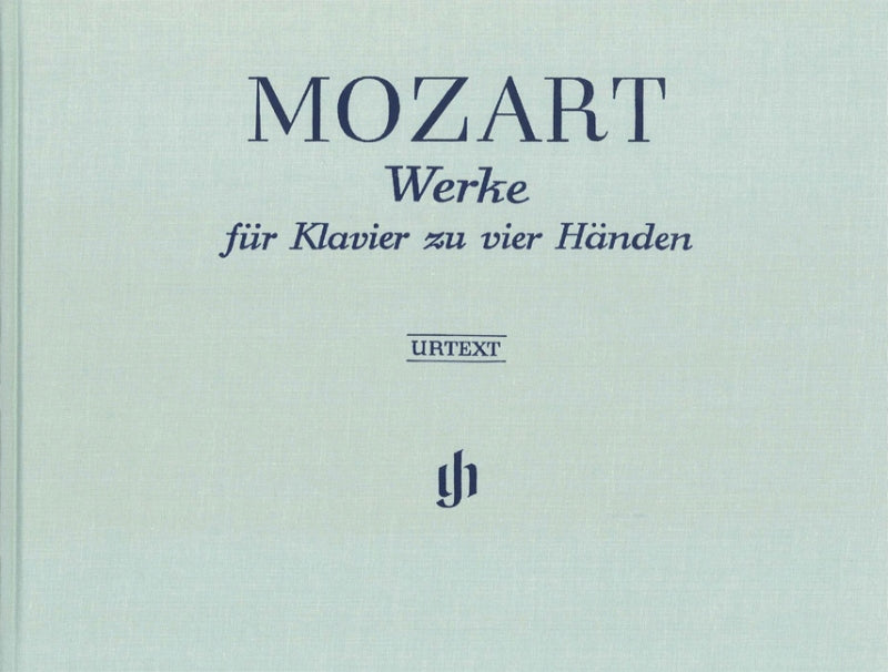 Mozart, Werke fur Klavier zu 4 Hd. Cloth (Henle)