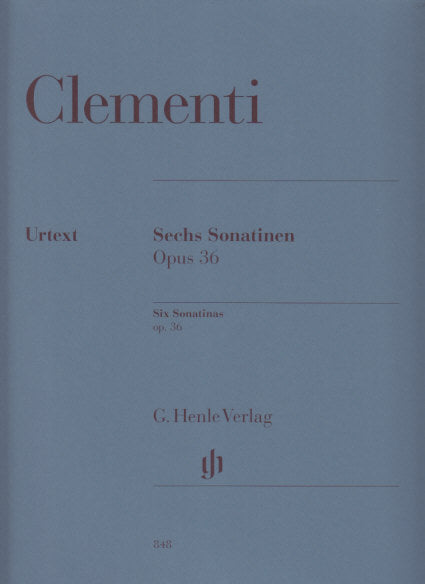 Clementi, Sonatinen op. 36 (Heinemann) (Henle)