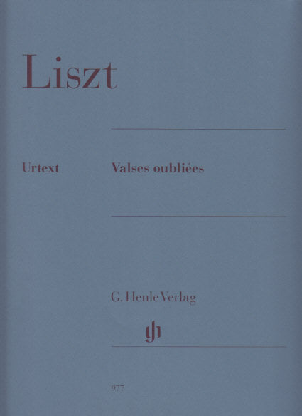 Liszt, Valses oubliees S 215, LW A311 (Henle)