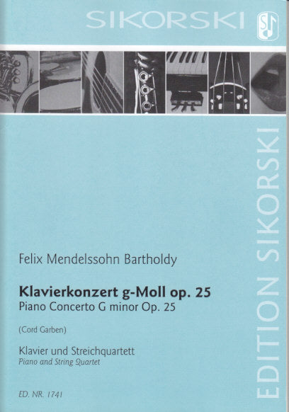 Mendelssohn, Concerto op. 25 (Pf,Str) (Sikorski)