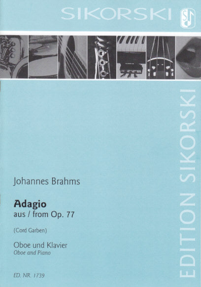 Brahms, Adagio aus op. 77 (Sikorski)