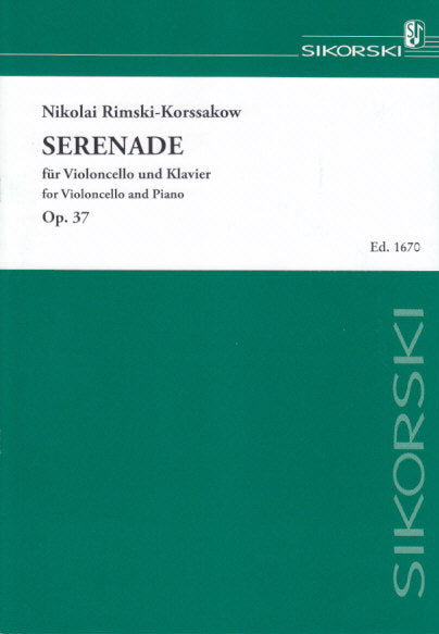 Rimsky-Korsakov, Serenade op. 37 (Sikorski)