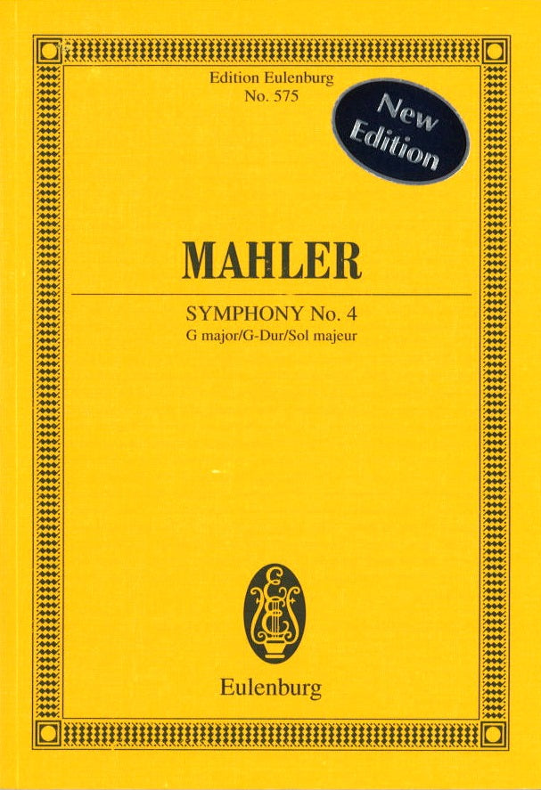 Mahler, Symphony No. 4 in G (Ratz) (Eulenburg)