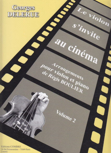 Delerue, Violon s'invite au cinema 2 (Combre)