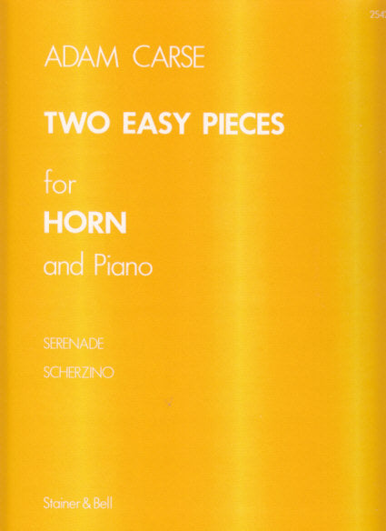 Carse, 2 Easy Pieces (Stainer & Bell)