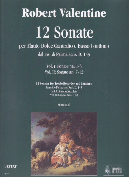 Valentine, 12 Sonate, I: 1-6 (ARec,Bc) (Ut Orpheus)