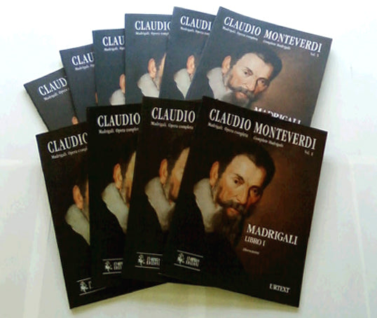 Monteverdi, Madrigali (10-volume Set) (Ut Orpheus)