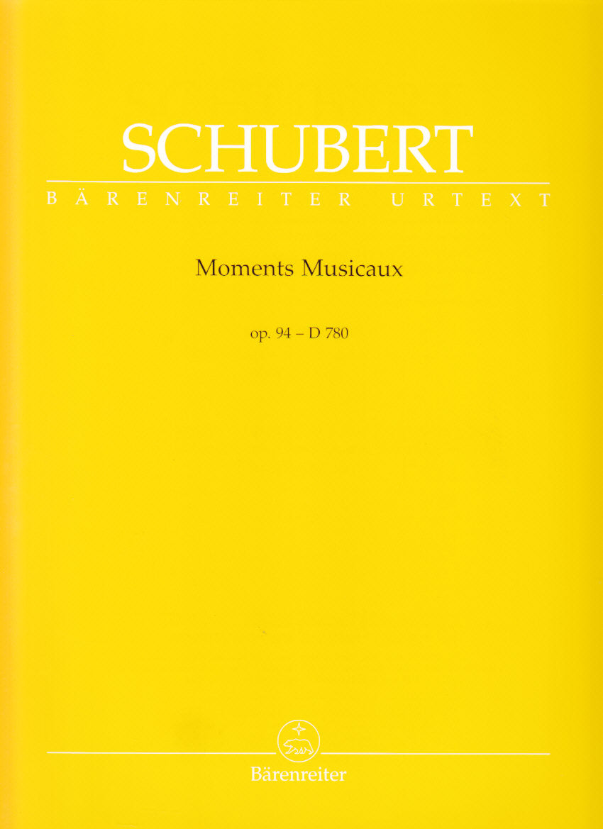 Schubert, Moments musicaux D 780 (rev.) (Barenreiter)