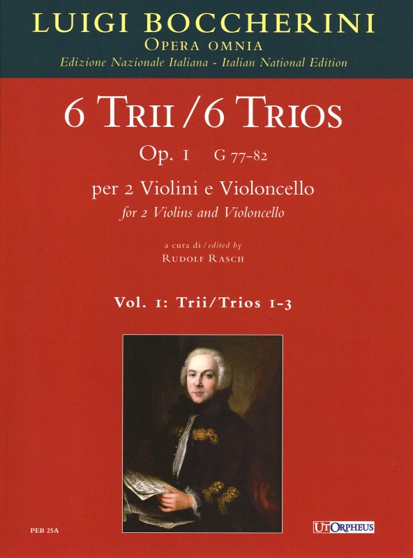 Boccherini, Trios op. 1/1-3: Score (Ut Orpheus)