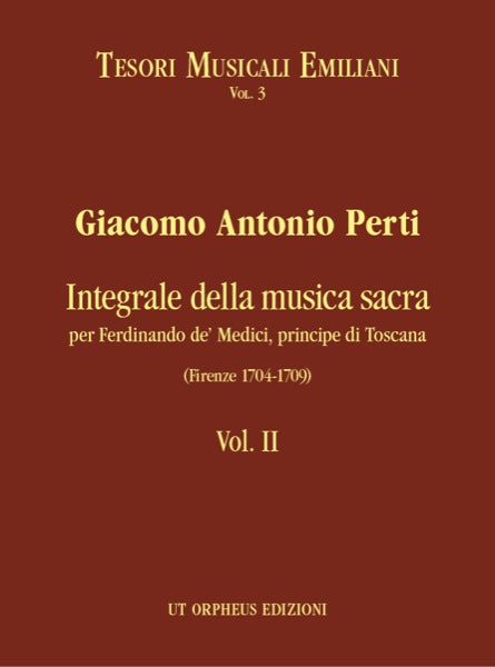Perti, Integrale della musica sac... 2 (Ut Orpheus)