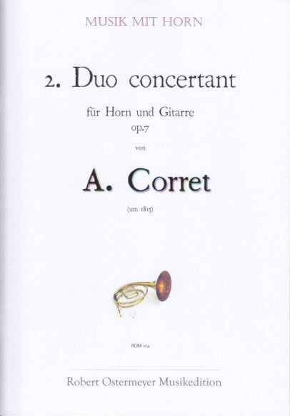 Corret, 2. Duo Concerto op. 7 (Robert Ostermeyer)