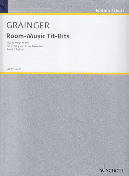 Grainger, Mock Morris (Score) (Schott)