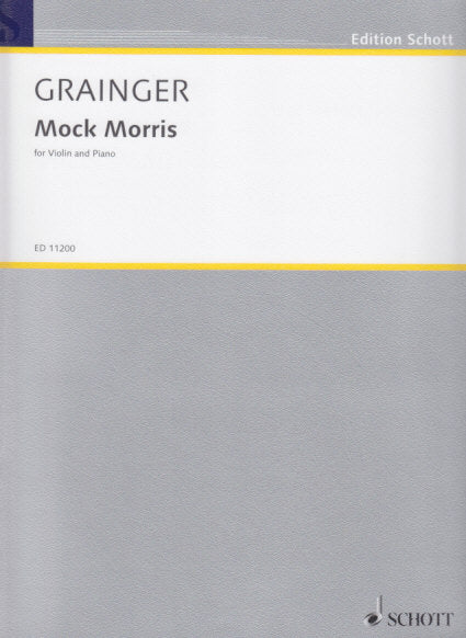Grainger, Mock Morris (Vn,Pf) (Schott)
