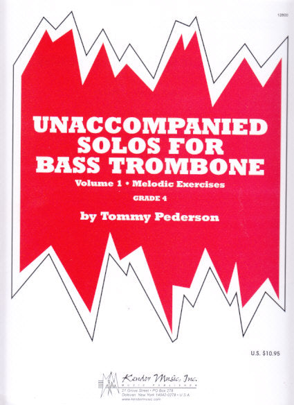 Pederson, Unaccompanied Solos for BTbn 1 (Kendor)