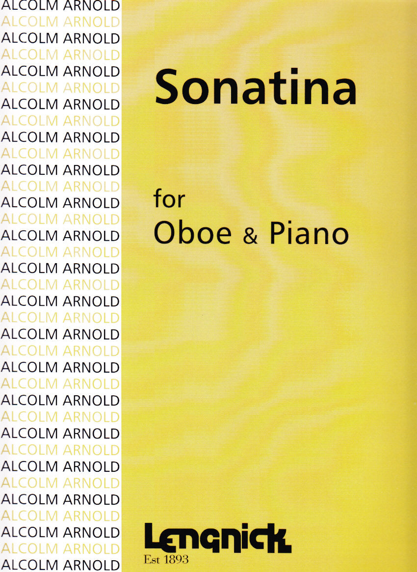 Arnold, Sonatina op. 28 (1952) (Ob,Pf) (Lengnick)