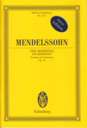 Mendelssohn, Ov. op. 26 Hebriden (Eulenburg)