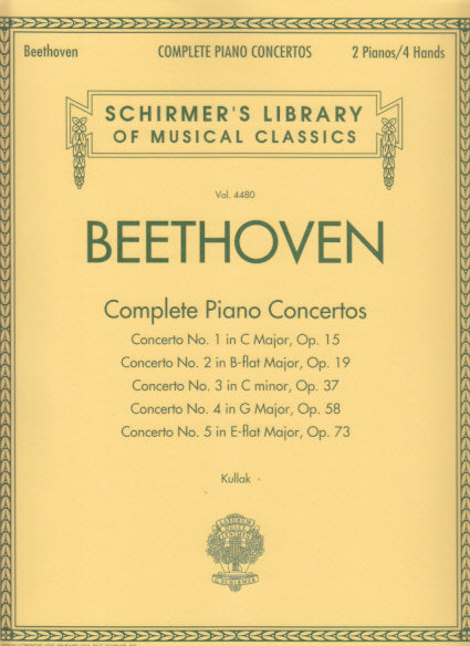 Beethoven, Concertos No. 1-5 (2-Pf Red) (G.Schirmer)