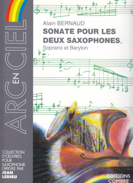Bernaud, Sonate pour les 2 sax (SBr Sax) (Combre)