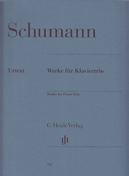 Schumann, Trios op. 63, 80, 88, 110 (Henle)