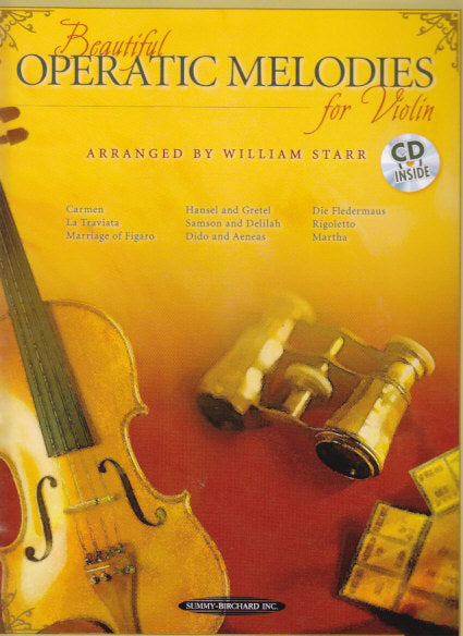 Beautiful Operatic Melodies (+CD) (Summy-Birchard/Alfred)