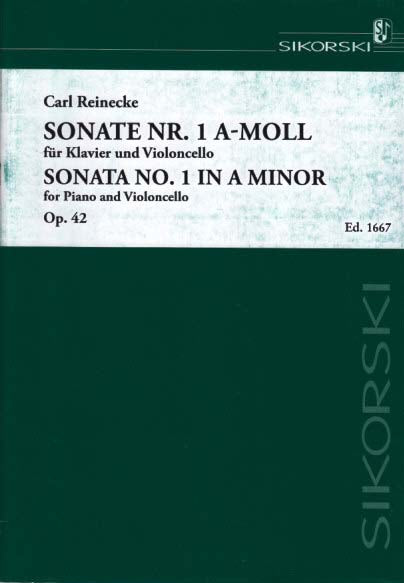 Reinecke, Sonata No. 1 op. 42 (Koch) (Sikorski)