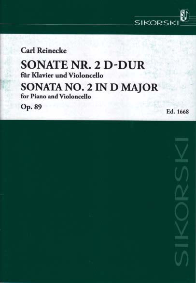 Reinecke, Sonata No. 2 in D op. 89 (Sikorski)