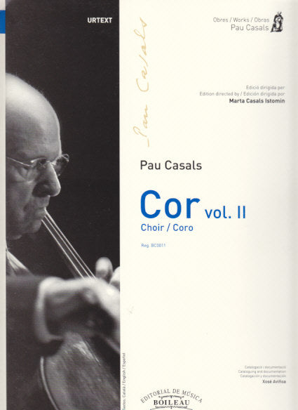 Casals, Cor = Choir 2 (Boileau)
