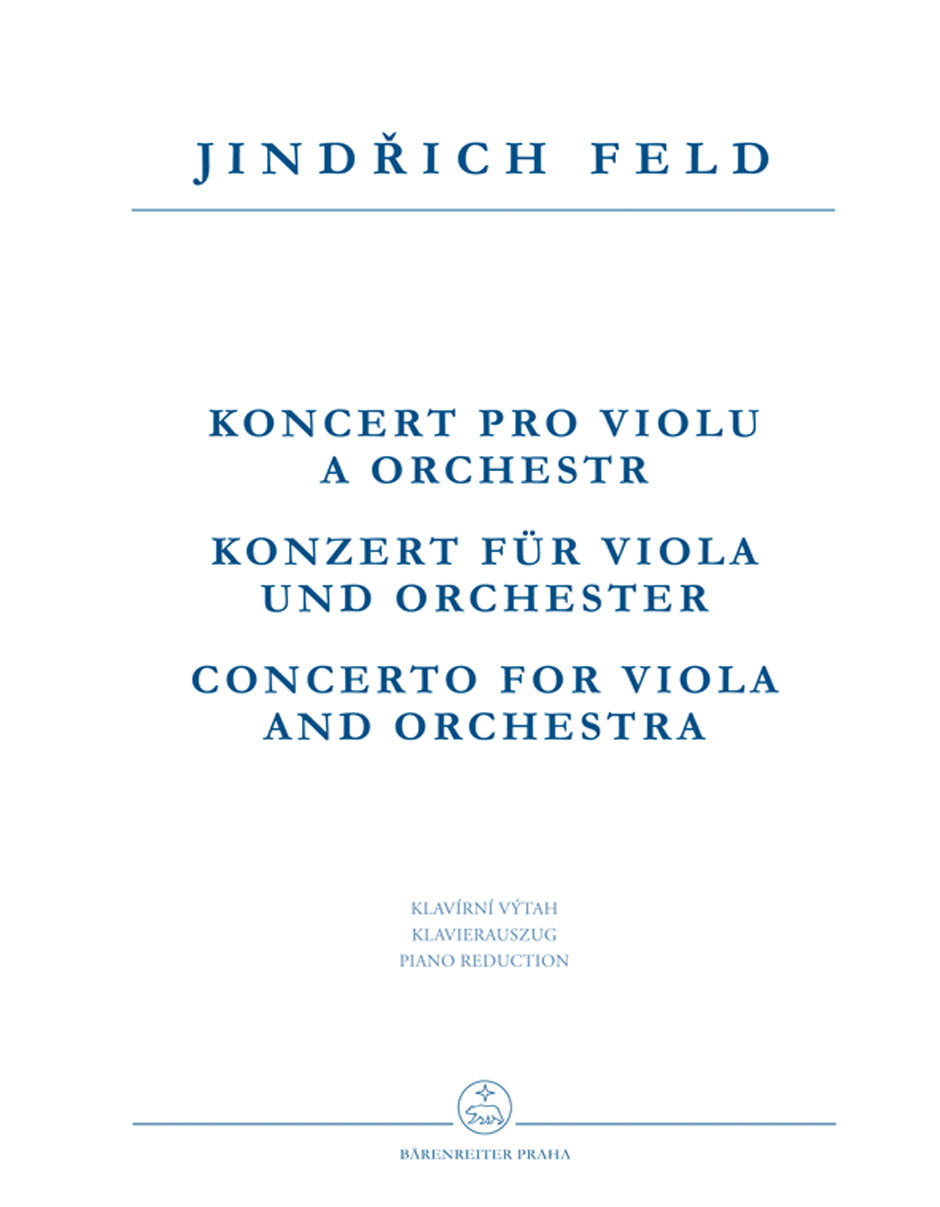 Feld, Concerto (2003-04) (Supraphon)