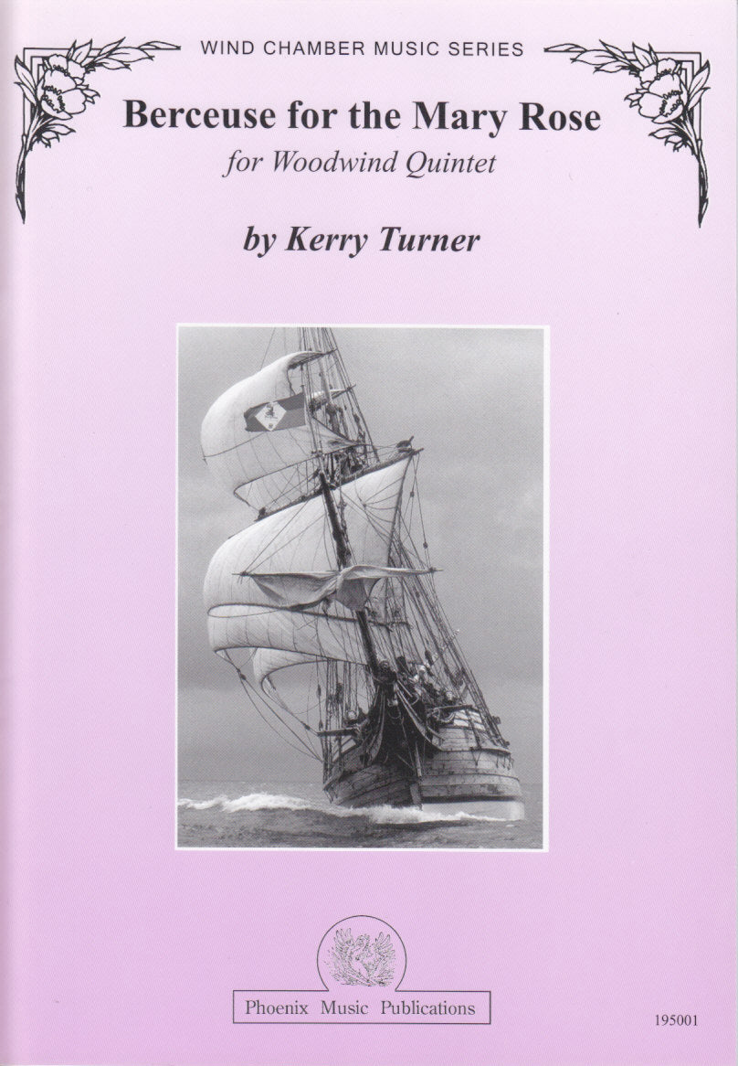 Turner, Berceuse for the Mary Rose (Qnt) (Phoenix Music Publications)