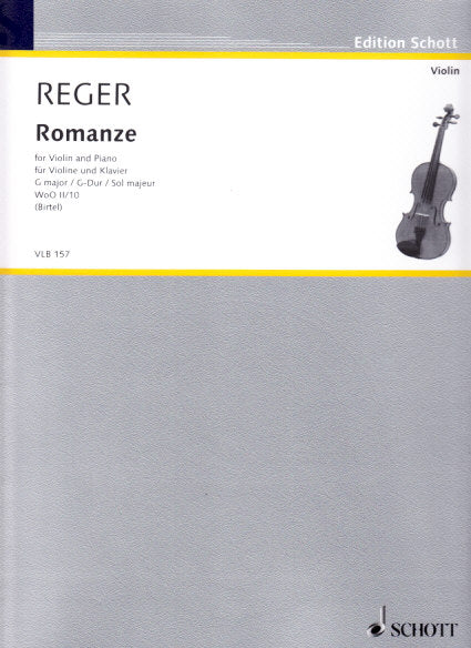 Reger, Romanze in G WoO 2/10 (Birtel) (Schott)