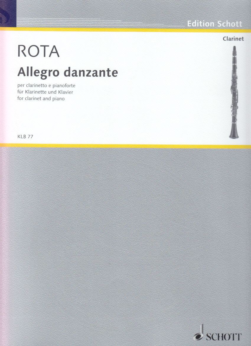 Rota, Allegro danzante (1977) (Schott)