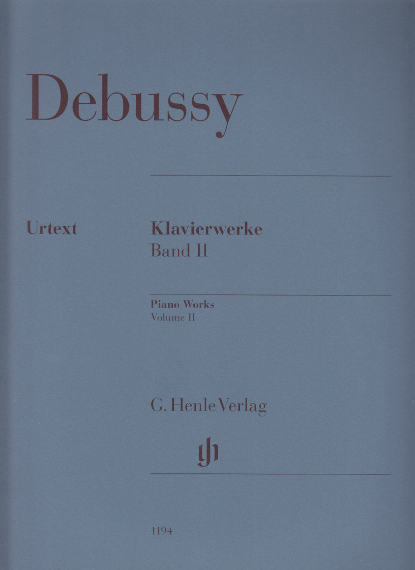 Debussy, Klavierwerke 2 (Henle)