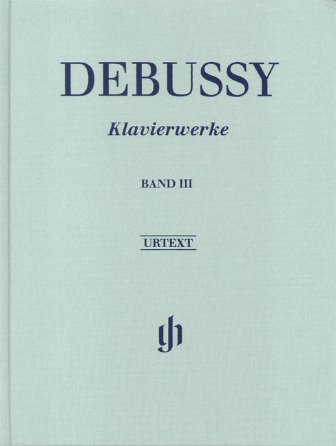 Debussy, Klavierwerke 3 (cloth) (Henle)