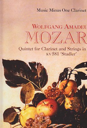 Mozart, Quintet KV 581 (Cl part) (Music Minus One)