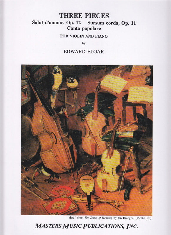 Elgar, 3 Pieces op. 11, 12, 50 (Masters Music)