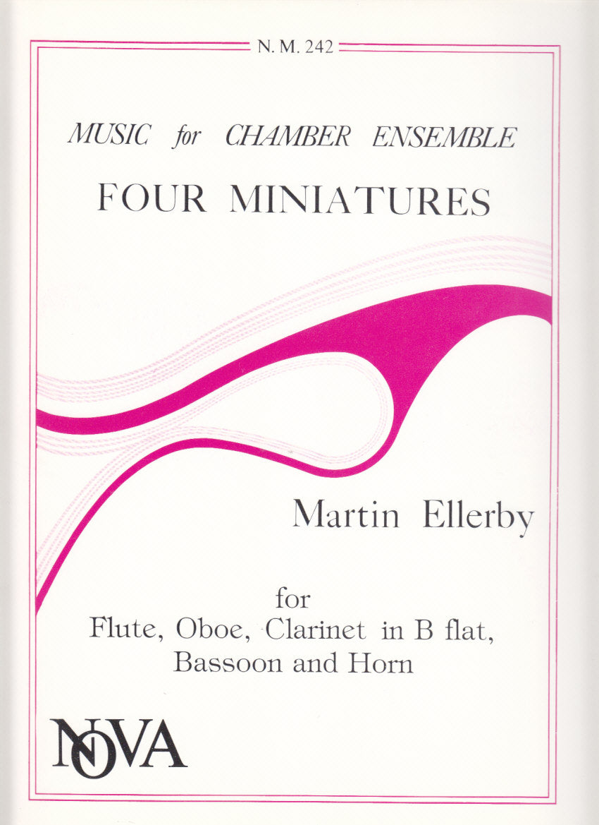 Ellerby, Four Miniatures (Quintet) (Nova Music)