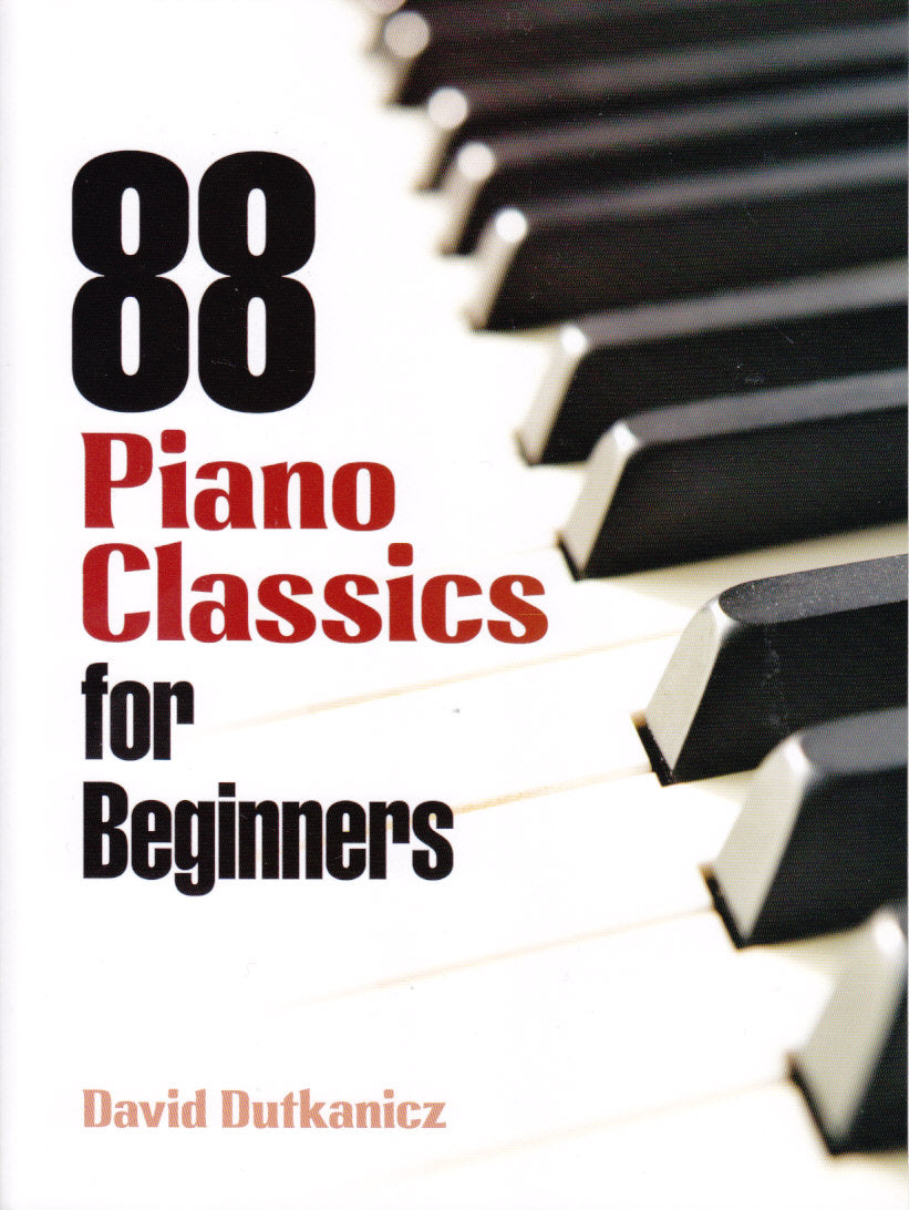 88 Piano Classics for Beginners (Dover)