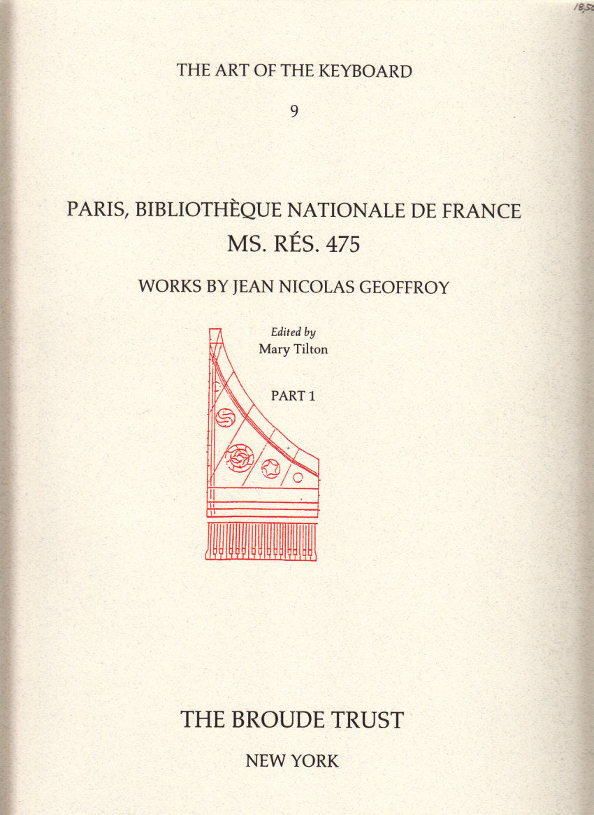 Geoffroy, Paris, BNF, MS. Res. 475 (2v.) (Broude Trust)