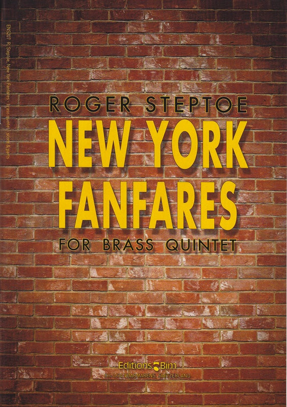 Steptoe, New York Fanfares (Quintet) (Bim)