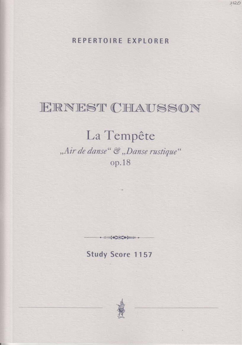 Chausson, Tempete op. 18 (Hoflich)