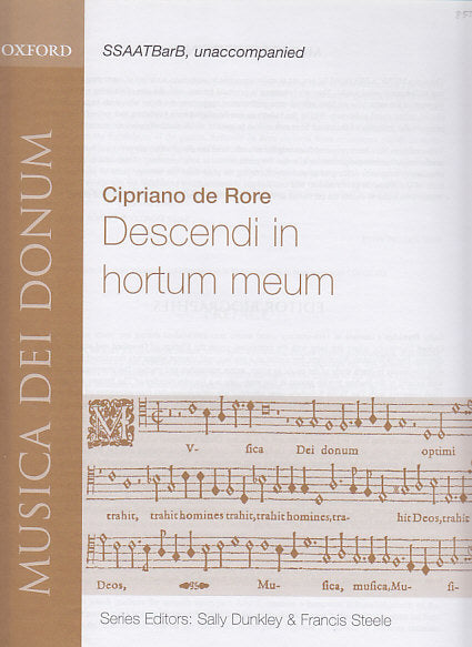 Rore, Descendi in hortum meum (Oxford University Press)