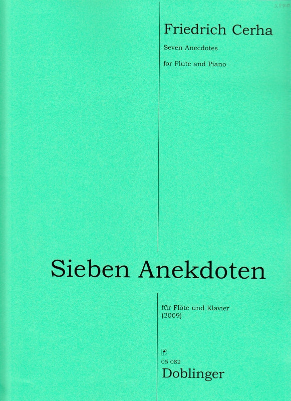 Cerha, Sieben Anekdoten (2009) (Doblinger)