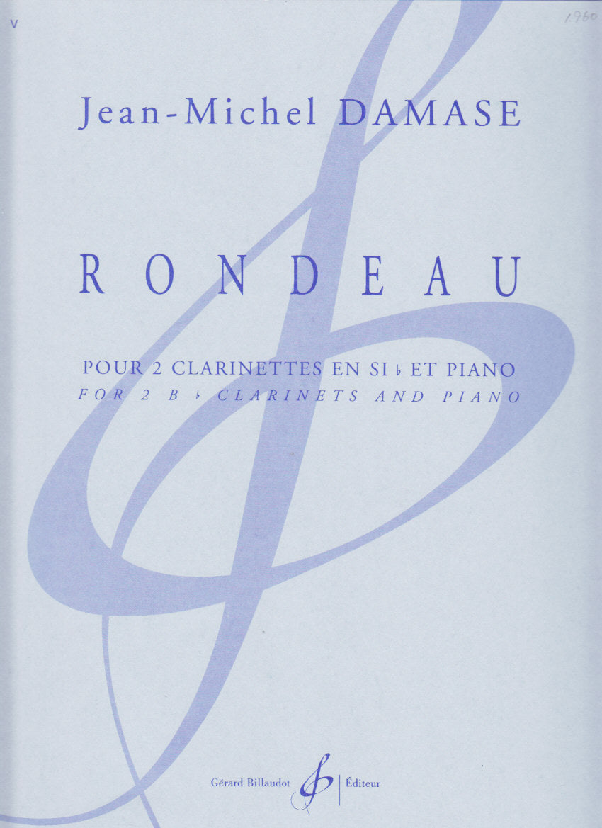 Damase, Rondeau (2Cl,Pf) (Billaudot)