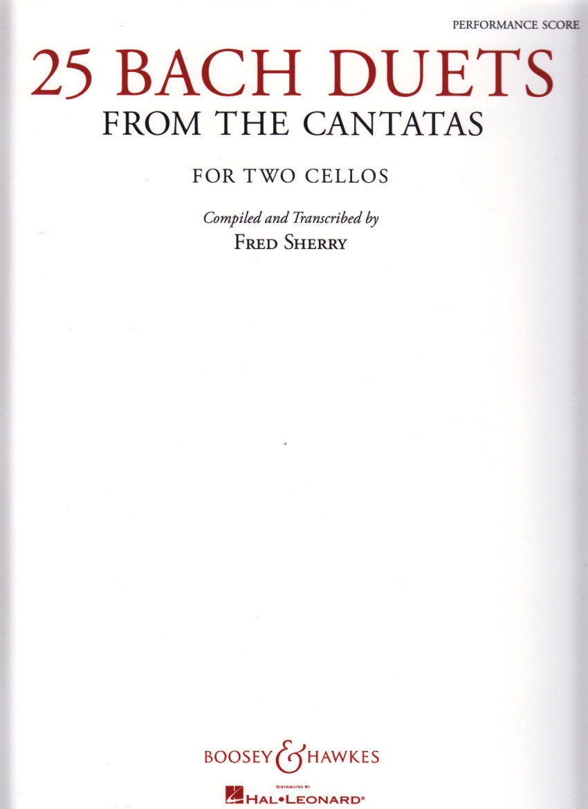 Bach, 25 Bach Duets from the Cantatas (Boosey)