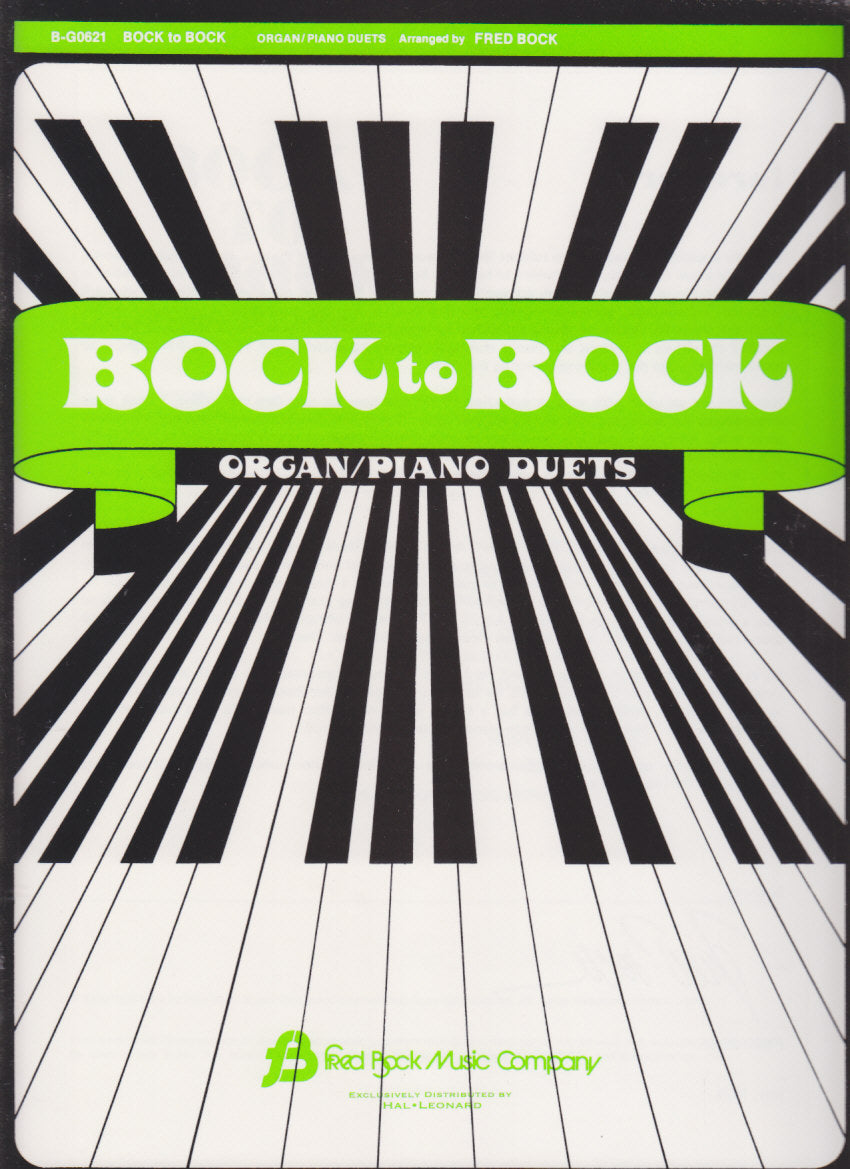 Bock to Bock 1 (Org,Pf) (Fred Bock Music/Hal Leonard)