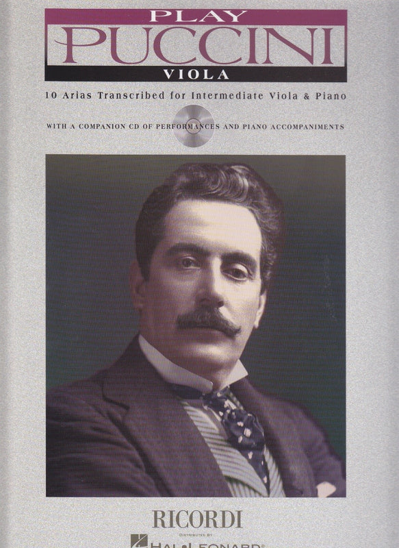 Puccini, Play Puccini, Viola: 10 Arias (Ricordi)