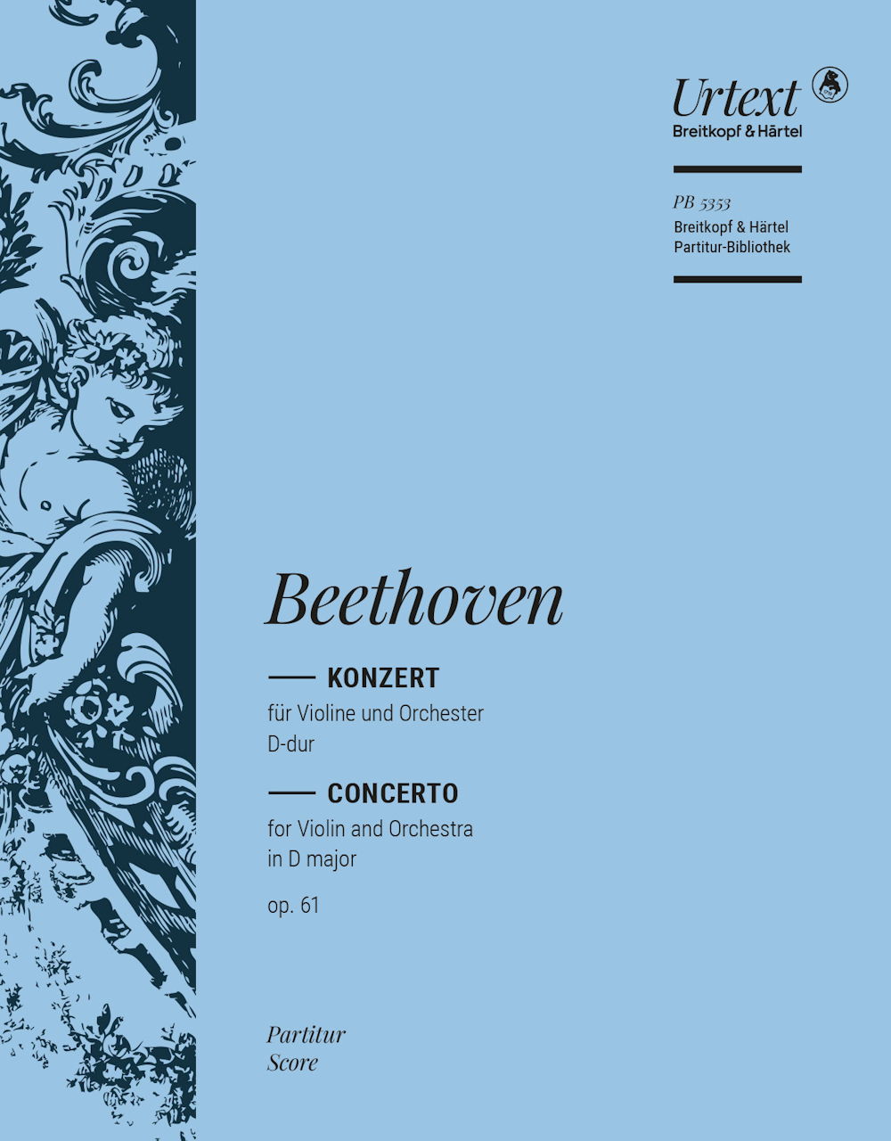Beethoven, Concerto for Violin op. 61 (Breitkopf)