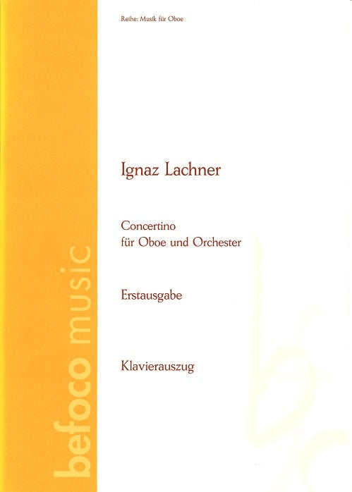 Lachner, Concertino in Bb (Befoco)